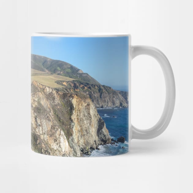 Bixby Bridge and the Pacific Ocean California by SafariByMarisa